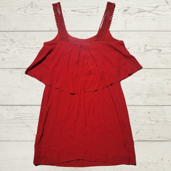 Anthropologie Maeve Tisana Tiered Crochet Dress - Picture 3 of 8